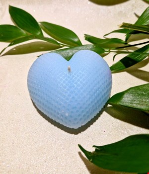 شمع قلبی آبی