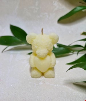 شمع خرس تدی لیمویی